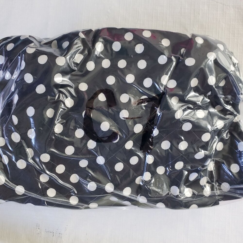 Paris Atelier & Other Stories Women's Black Mini Dress Polka Dot Size 8 (C-7) - Picture 16 of 16